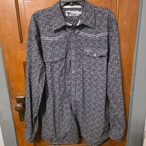 Cowboy Hardware Black Shirt Size Large